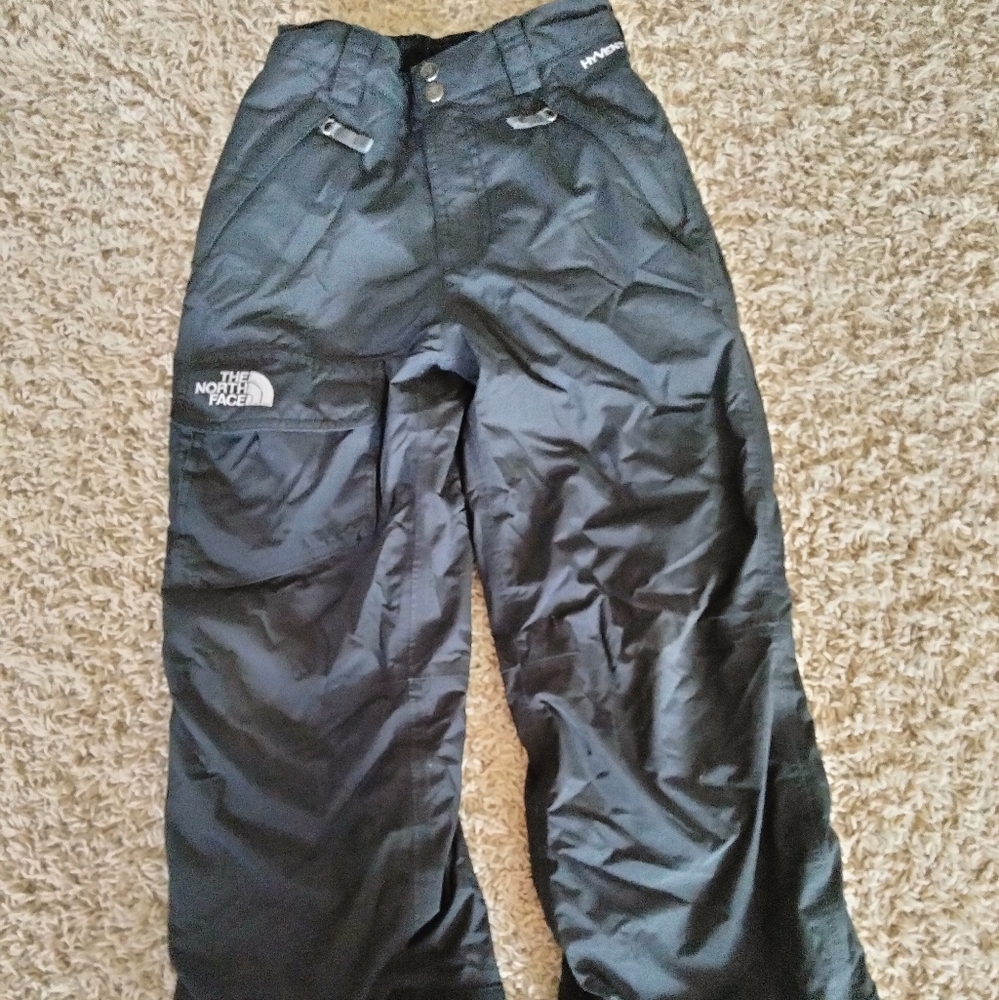 The North Face Black Snow Pants YS